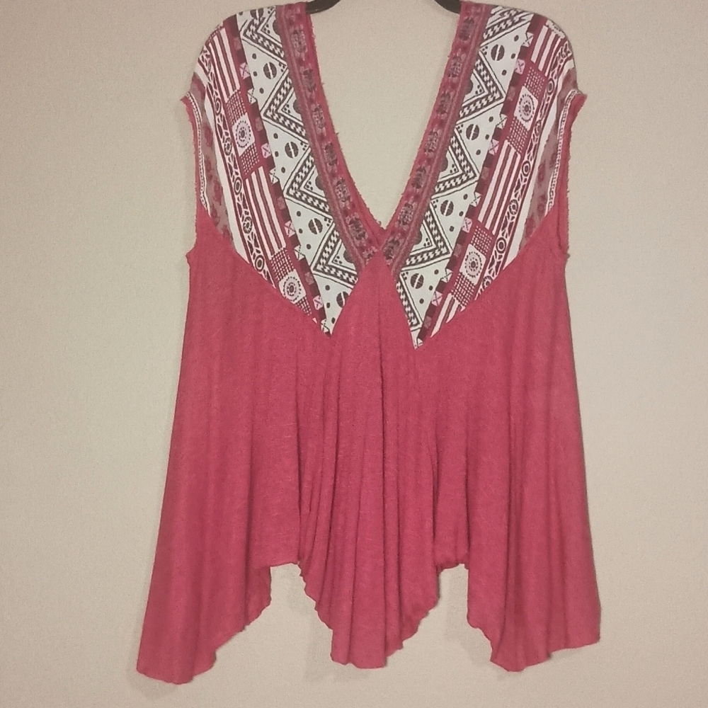 Free People Sleeveless Boho Top